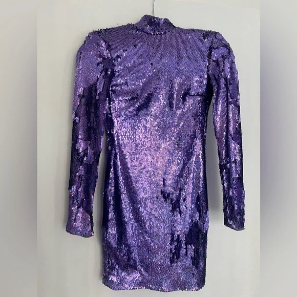 Bershka | Dresses | Bershka Sequin Purple Dress Nwt | Poshmark Bershka | Dresses | Bershka Sequin Purple Dress Nwt | Poshmark